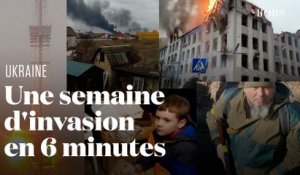 Guerre en Ukraine : une semaine d'invasion russe, jour par jour