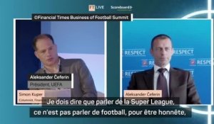 Super Ligue - Čeferin se paye les clubs frondeurs alors que le projet resurgit en coulisses