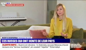 "Les Ukrainiens sont mes frères, je ne comprends pas comment on peut les attaquer": cette Russe habitant en France depuis 9 ans, dénonce la guerre décidée par Vladimir Poutine