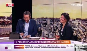 Charles en campagne : Le premier déplacement du candidat Emmanuel Macron - 08/03
