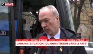 Étienne de Poncins, ambassadeur de France en Ukraine : «On estime à environ 600 le nombre de ressortissants Français encore en Ukraine»