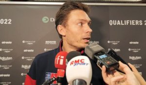 Coupe Davis 2022 - Nicolas Mahut : "Je ne vais pas défendre cette compétition mais... "