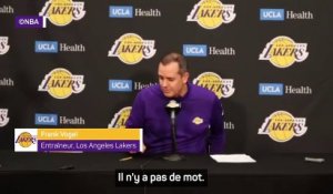 Lakers - Vogel n'a "pas de mot" pour décrire James