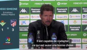 27e j. - Simeone : "João Félix fait tout ce qu'on lui demande"