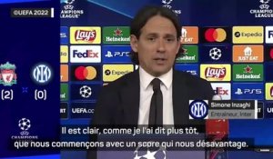 Inter - Inzaghi : "Ce sera essentiel de marquer tôt"