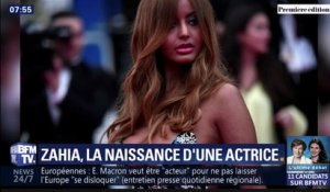 Zapping du 22/05 : Zahia : ses premiers pas d’actrice à Cannes