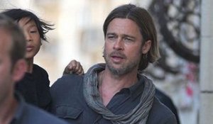 Vidéo : Brad Pitt sur le tournage de son dernier film avec Maddox et Pax !