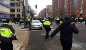 Donald Trump : Des émeutes éclatent à Washington pendant son investiture