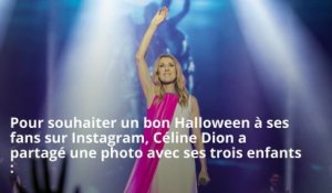 Céline Dion : Elle célèbre Halloween avec ses enfants… à sa manière !