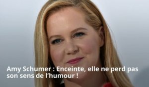 Amy Schumer : Enceinte, elle ne perd pas son sens de l’humour !