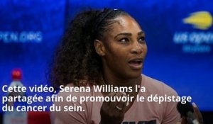 Serena Williams : Topless pour lutter contre le cancer du sein !