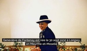 Anniversaire de Geneviève de Fontenay : Retour sur son parcours en images