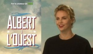 Exclu vidéo : Interview de Charlize Theron en promo pour le film "Albert à l'ouest" !