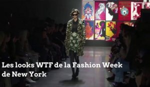 Les looks WTF de la Fashion Week de New York
