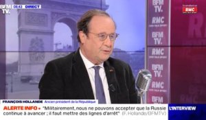 François Hollande sur Vladimir Poutine 22/02/22