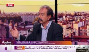 Face à Apolline : Philippe Martinez - 09/03