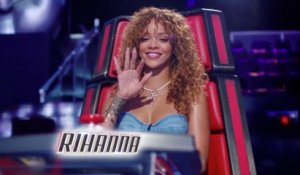 Les premières images de Rihanna dans The Voice US