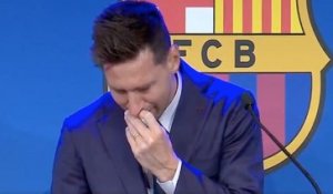 Lionel Messi : en larmes pour ses adieux