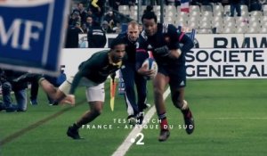 Rugby : Le XV de France rencontre l'Afrique du Sud sur France 2