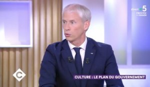 Franck Riester, ministre de la Culture, témoigne après avoir contracté le nouveau coronavirus (C à Vous, France 5)