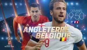 Coupe du monde - Angleterre - Belgique - TF1 - 28 06 18