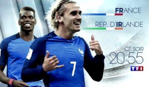 football - France  - Irlande - tf1 - 28 05 18