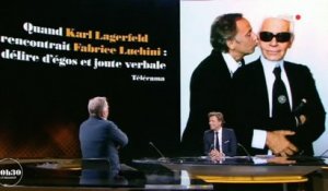 Fabrice Luchini rend hommage à Karl Lagerfeld