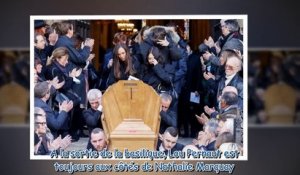 Obsèques de Jean-Pierre Pernaut - sa fille Lou très digne aux côtés de sa mère derrière le cercueil