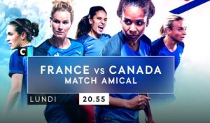 FOOTBALL féminin - FRANCE - CANADA - cstar - 08 04 18