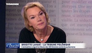 TV5 Monde : Brigitte Lahaie en larmes