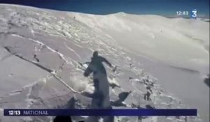 Le zapping du 11/02 : un rider se filme au cœur d’une avalanche