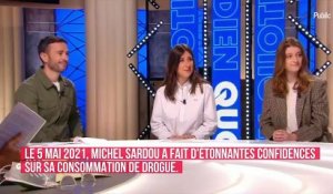 Le chanteur Michel Sardou balance en direct dans “Quotidien”