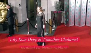 Lily Rose Depp et Timothée Chalamet seraient en pleine rupture.