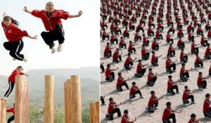 Tagou : cette école de Kung Fu Shaolin fait une incroyable démonstration pour les JO 2008
