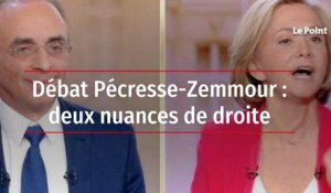 Débat Pécresse-Zemmour : deux nuances de droite