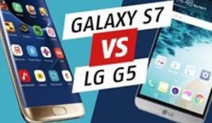 Samsung Galaxy S7 vs LG G5 : comparatif des deux meilleurs smartphones Android