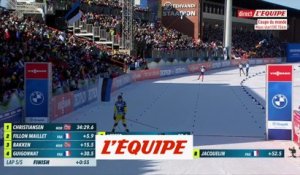L'arrivée de la mass start d'Otepää - Biathlon - CM (H)