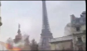 Guerre en Ukraine : Paris sous les bombes… Le Parlement ukrainien diffuse une vidéo factice pour int