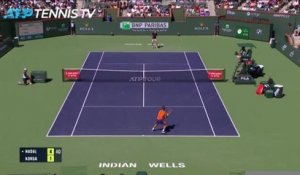 Indian Wells - Nadal s'est fait peur