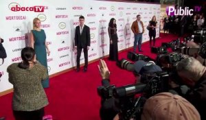 Exclu Vidéo : Gwyneth Paltrow, Johnny Depp et Olivia Munn sont à L.A. pour le film Mortdecai