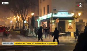 Corse - Regardez les images des très violents incidents qui se sont poursuivis toute la nuit à Bastia faisant 67 blessés dont 44 membres des forces de l'ordre