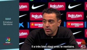 Barcelone - "Xavi : “C'est un privilège de diriger Aubameyang”