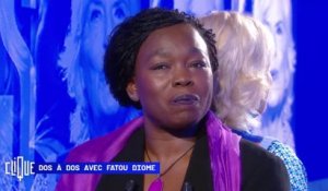 Fatou Diome dos à dos avec Catherine Ceylac - Clique - CANAL+