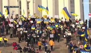 Nouvelles manifestations de soutien à l'Ukraine