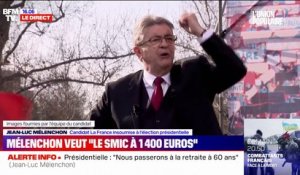 Jean-Luc Mélenchon: "Je bloquerai le prix de l'essence [...] à 1,40 euros le litre"