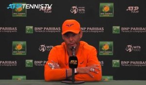 Indian Wells - Nadal : "Quand j'essaie de respirer, c'est douloureux et très inconfortable"