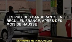 Les prix des carburants chutent en France après des mois de gains