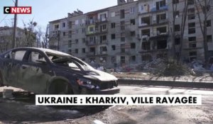Ukraine : Kharkiv, ville ravagée