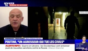Poutine est "agresseur qui tue la population civile", déclare le maire d'Odessa