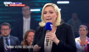Marine Le Pen: "La première réponse pénale dans notre pays est le classement sans suite"